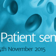 Promotional graphic for the 2015 Patient Seminar event