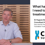 What happens if I need to change treatment - Dr Hugues De Lavallade